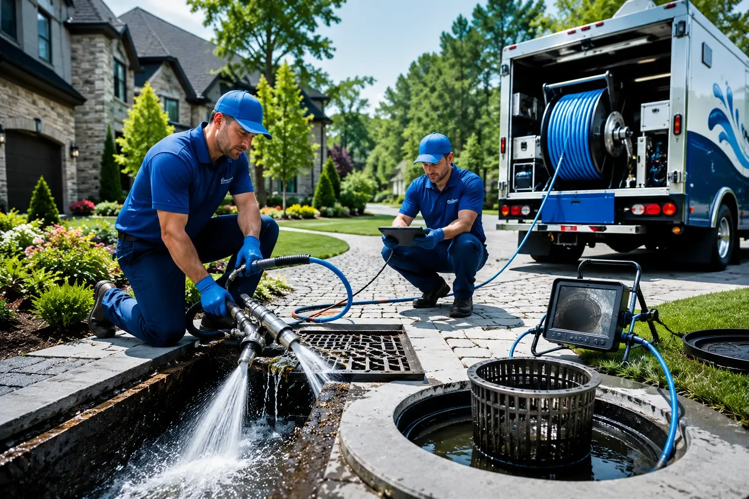 Local outdoor drain cleaning professionals in Crozier, VA